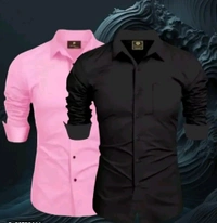 Men Formal Shirts - Magenta / Fuchsia, XL
