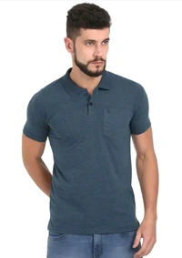Polo T-shirt  - Pigment Indigo, L