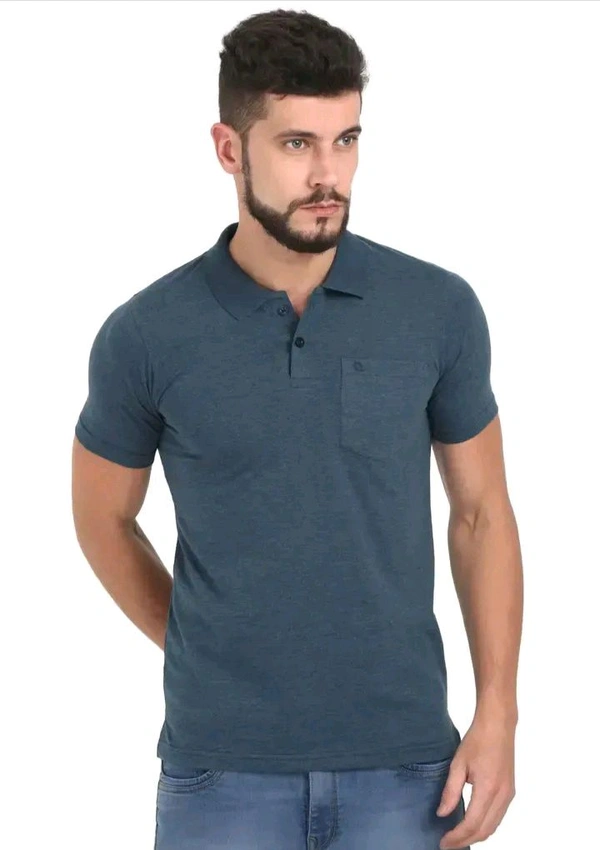 Polo T-shirt  - Pigment Indigo, L