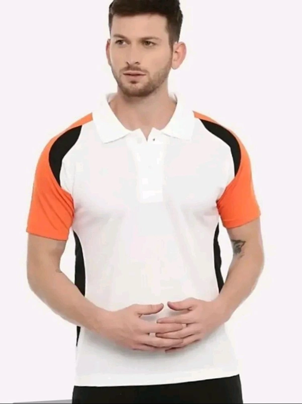 Polo T-shirt - Web Orange, M
