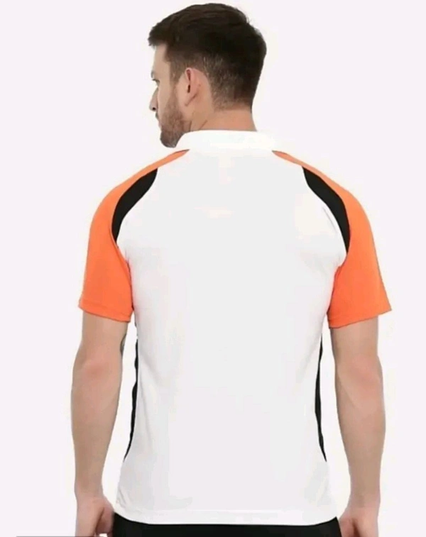 Polo T-shirt - White, XL