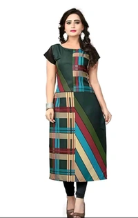Bandhani design sleevless Kurti - S, Pigment Indigo