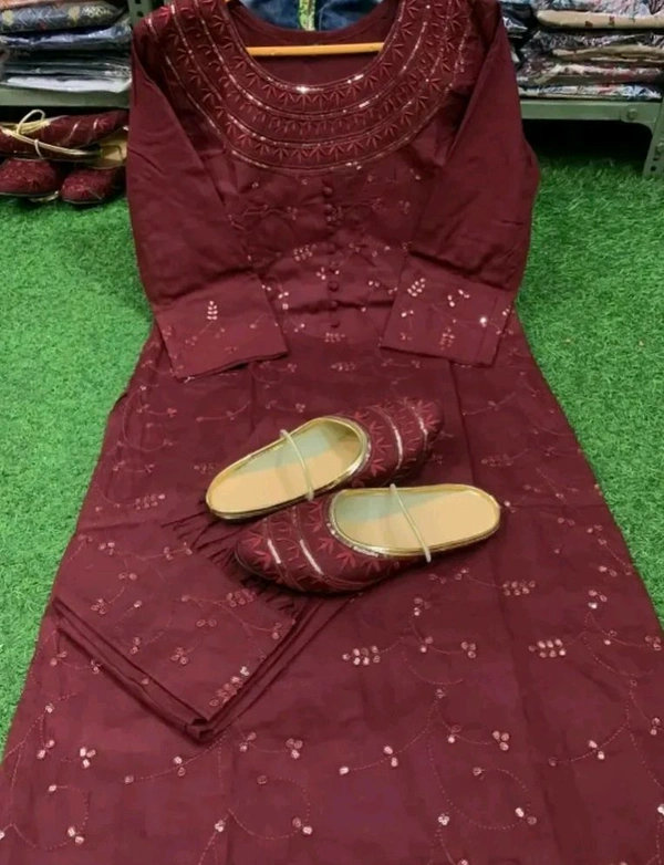 Kurti Palajo Combo - L, Purple