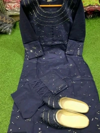 Kurti Palajo Combo - M, Wild Watermelon