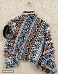 Men Regular Printed Shirt - M, Black