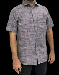 Cottan Casual Shirt  - XL, Black