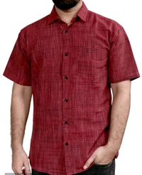 Cottan Casual Shirt  - XL, Yellow