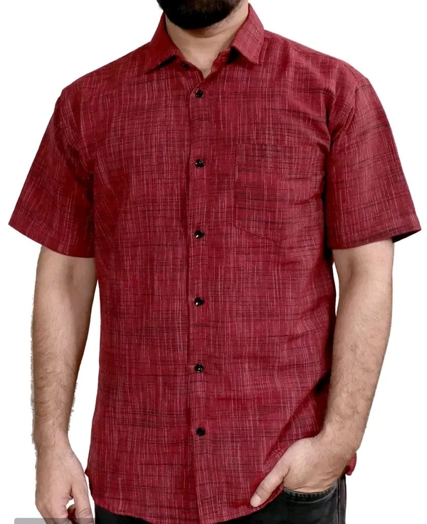 Cottan Casual Shirt  - XL, Yellow