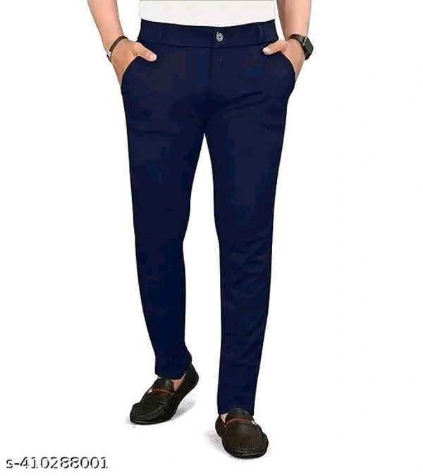 Cottan Blend  Regular fit formal trousers Paints - XXL, Pine Green