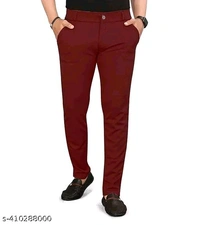 Cottan Blend  Regular fit formal trousers Paints - XXL, Pine Green