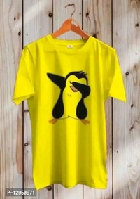 Cotton T Shirt  MENS COTTON PRINTED T-SHIRTS - L, Black