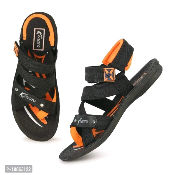 Sandals for Men - Black, IND-7