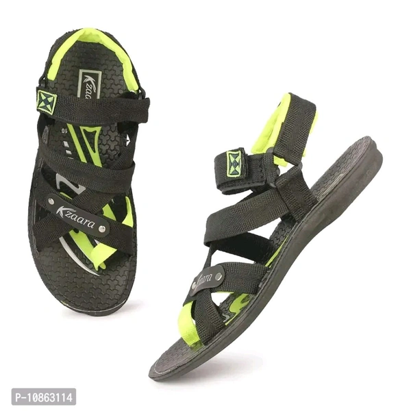 Sandals for Men - Black, IND-7
