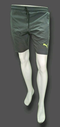 NS Lycra  Men track shorts  - L, Black