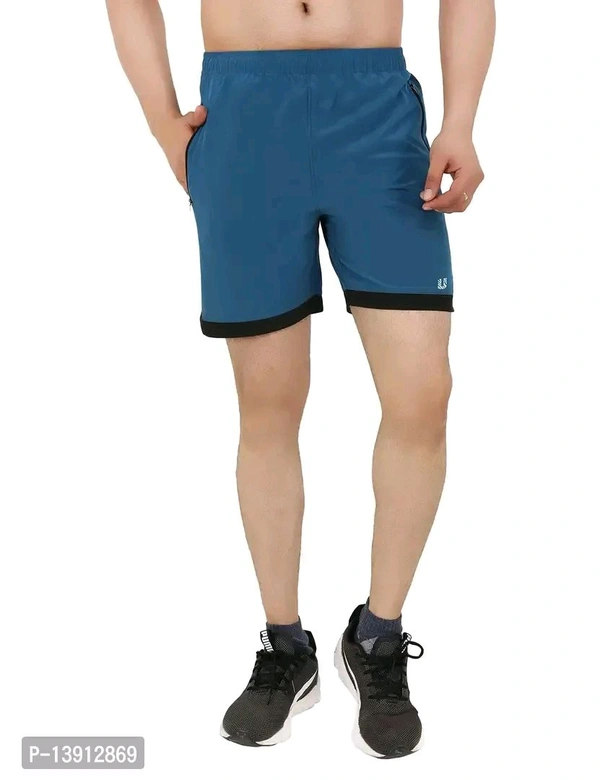  Men's Regular Fit Sports Shorts  - XXL, Cherry Pie
