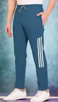 cottan &4 way lower for men and lower for men sports and track pants for men 'S - m, blue, black, L, Black