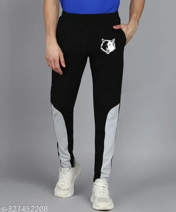 cottan &4 way lower for men and lower for men sports and track pants for men 'S - m, blue, black, L, Black