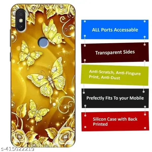Redmi Y2 , Mi Redmi Y2 Caver Soft Silicon TPU Printed Back Cover by  - yello