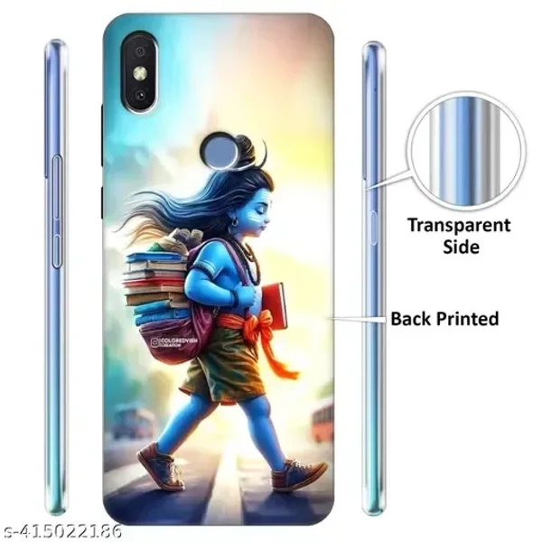 Redmi Y2 , Mi Redmi Y2 Caver Soft Silicon TPU Printed Back Cover by 