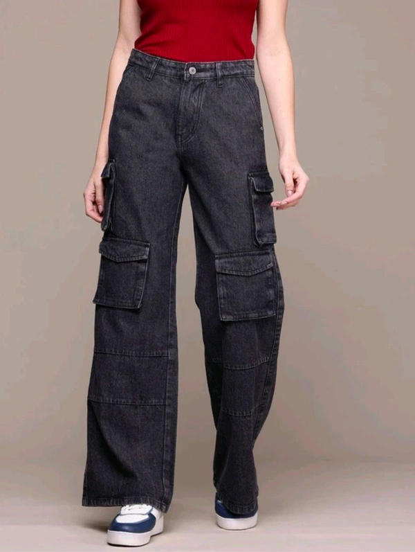  Roadster Relaxed Fit Women Black Jeans  - 28