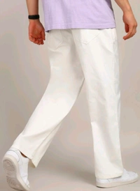 MONTREZ Straight Fit Men White Jeans  - White, 28