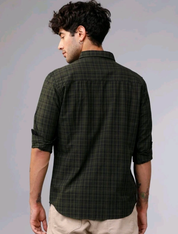  HIGHLANDER Men Checkered Casual Multicolor Shirt - XL
