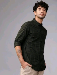  HIGHLANDER Men Checkered Casual Multicolor Shirt - XL