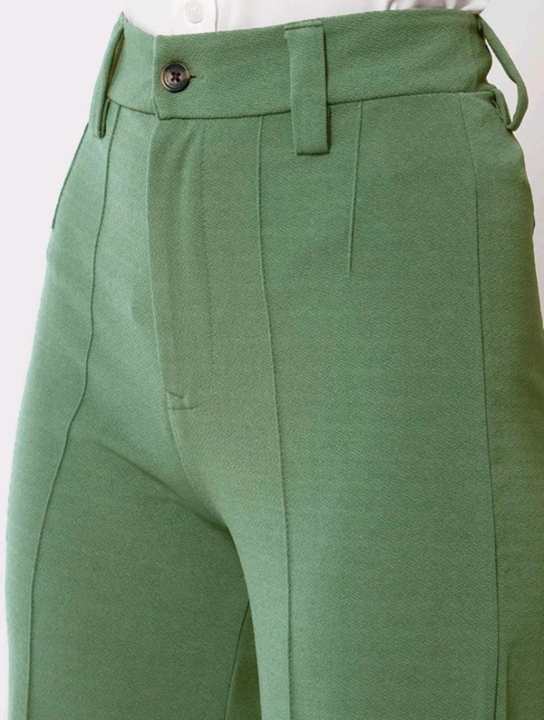 KOTTY Regular Fit Women Green Trousers  - 28