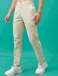  HIGHLANDER Regular Fit Men Beige Trousers - 30