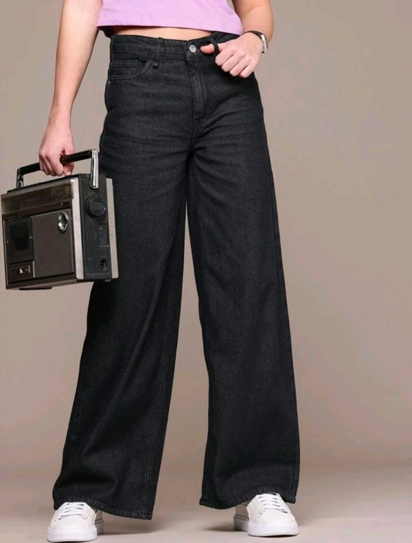Roadster Boot-Leg Women Black Jeans  - 28