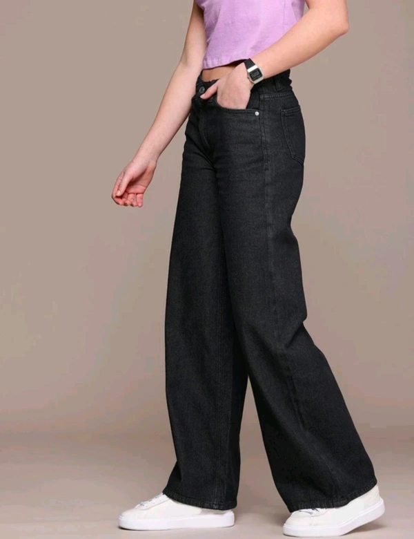 Roadster Boot-Leg Women Black Jeans  - 28