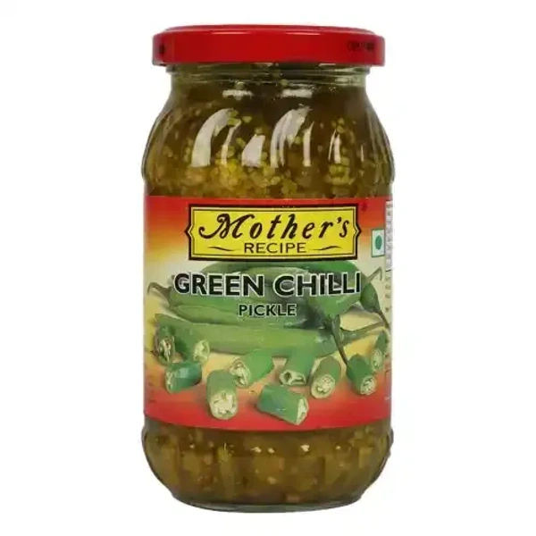 MOTHERS RECIPE Green CHILLI PICKLE 400 G