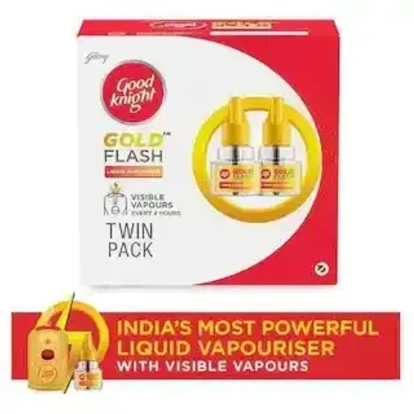 Good Knight Gold Flash Refill Twin Pack 45 Ml
