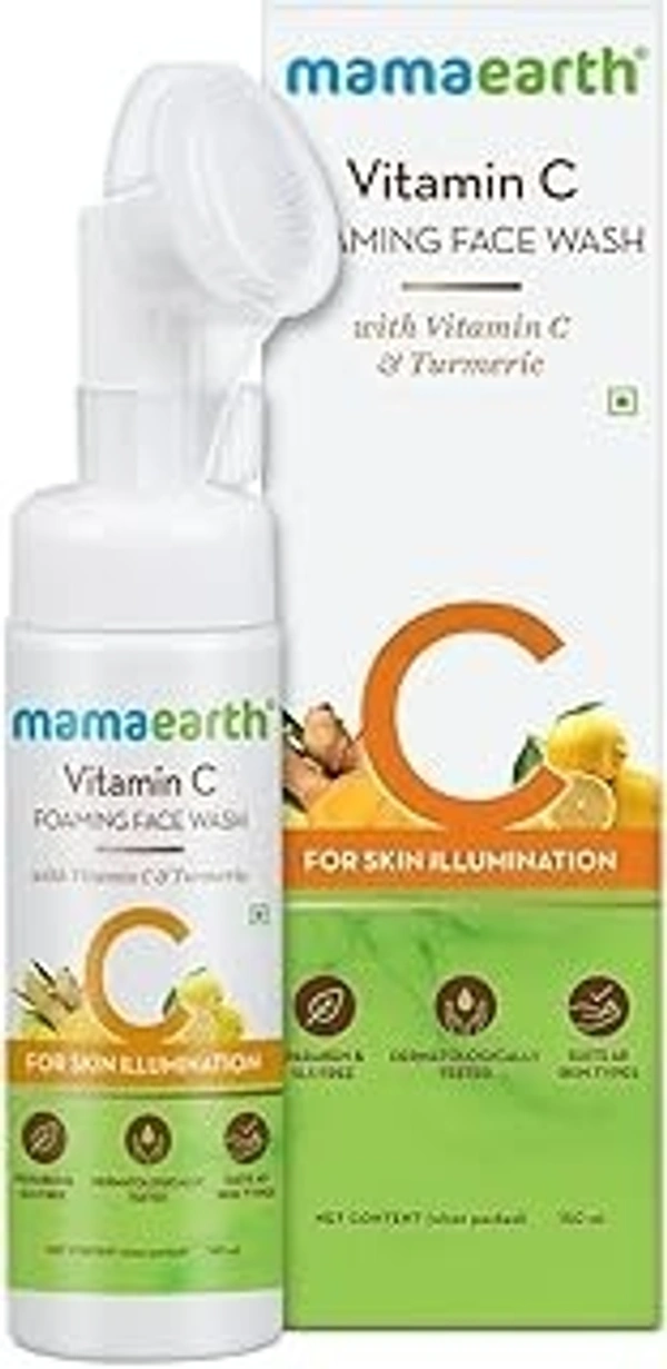 Mamaearth Vitamin C Foaming Facewash 150ml