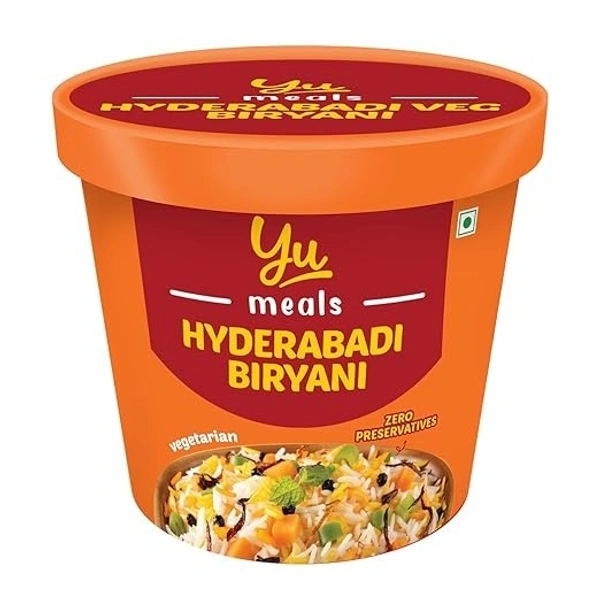 Yu Meals Veg Hyderabadi Biryani