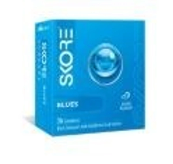 Skore Condoms Blue -3s