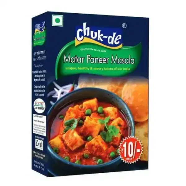 Chuk De Matar Paneer Masala