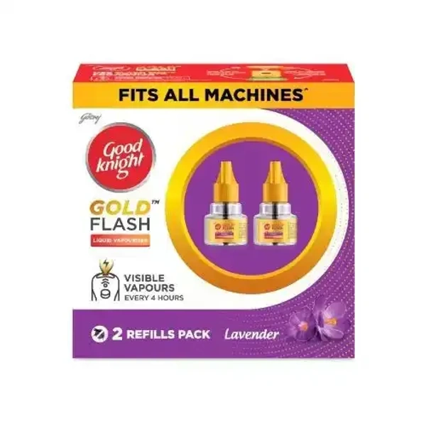 Good Knight Gold Flash Lavender Refill Twin Pack 45 Ml
