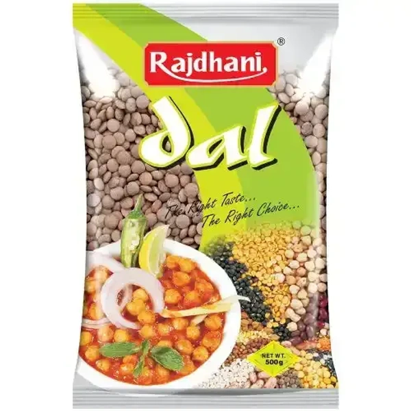 RAJDHANI MASOOR DAL SABUT 500 G