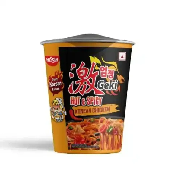 Nissin Cup Noodles Geki Hot & Spicy Korean Chicken 70 G