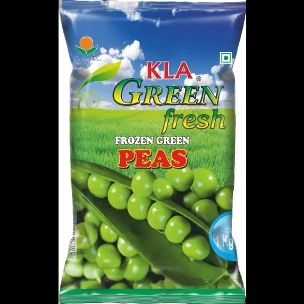KLA FROZEN GREEN PEAS (Matar) 1 KG