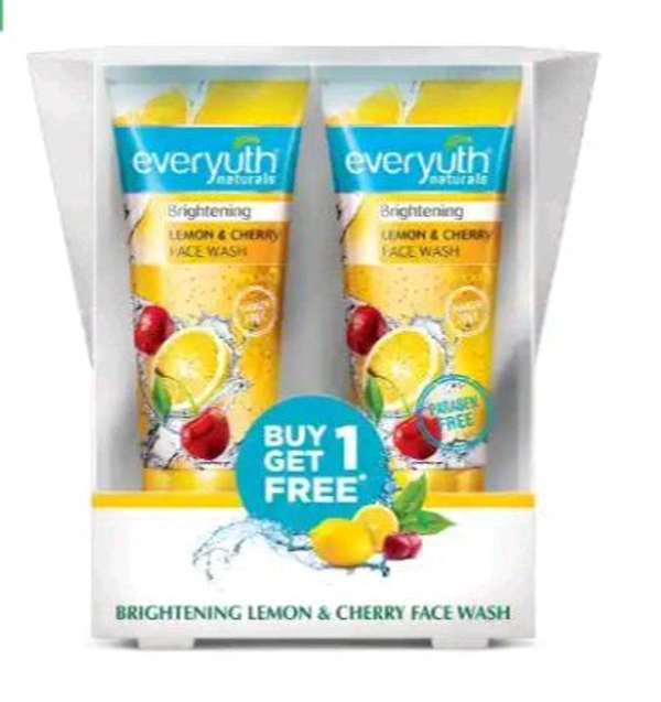 Everyuth Lemon cherry face wash(B1G1) - 2 x 150gm