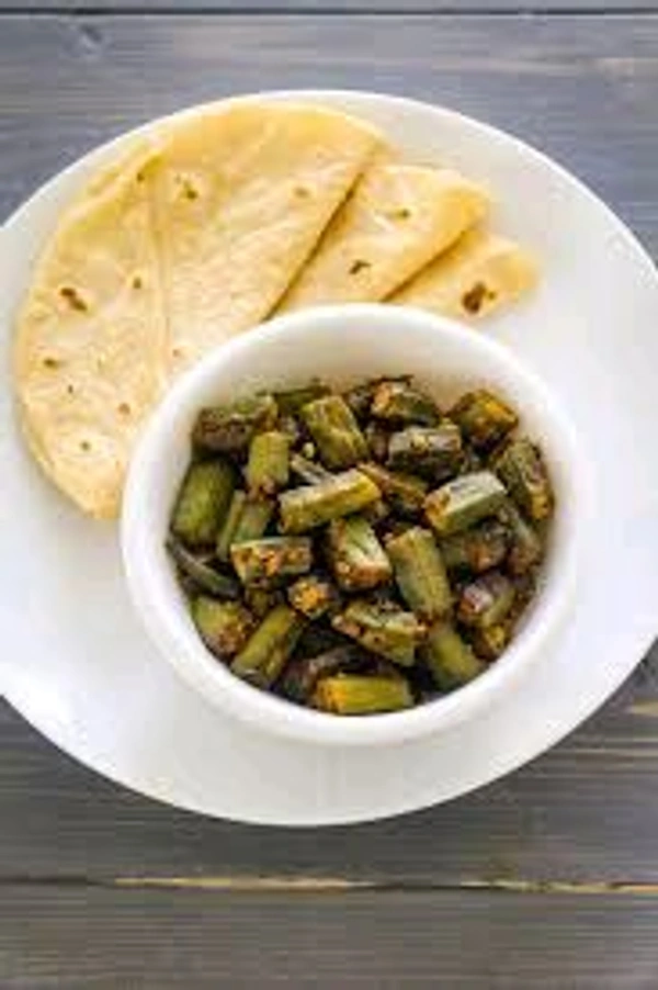 Bhindi Sabji +4 Roti