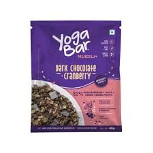 Yogabar Super Muesli Fruits & Nuts - 400gm