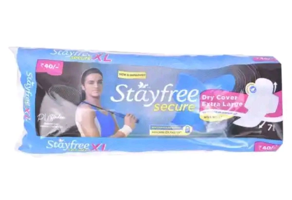 Stayfree Secure Dry Cover XL - 6U