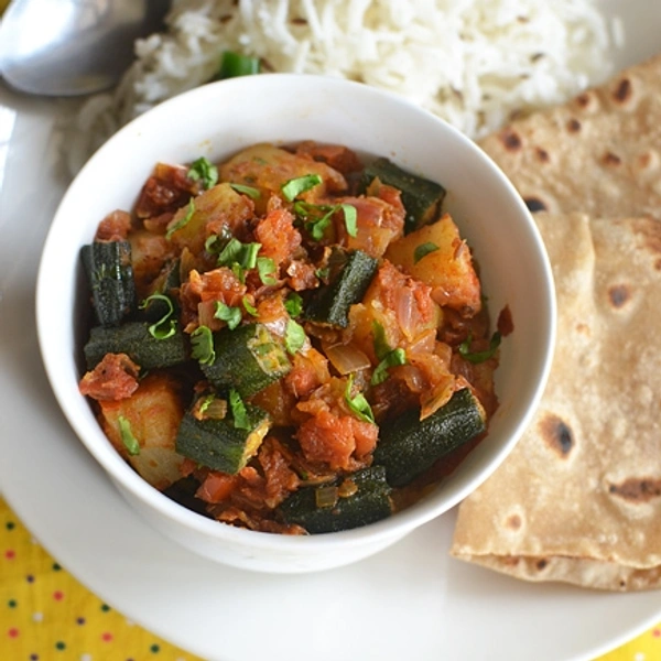 Bhindi 4 Roti