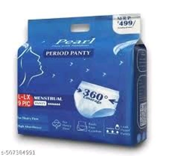 Pearl Disposable Period Panties L-XL (9Pcs)