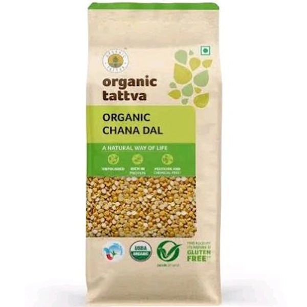 Organic Tattva Chana Dal-500g