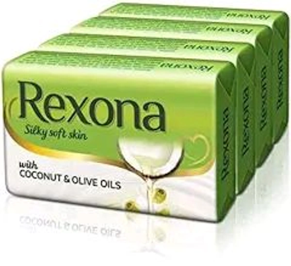Rexona Coconut Olive Oil soap-100g(PK4)