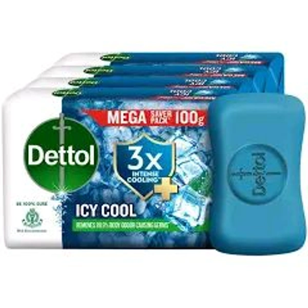 Dettol  Icy Cool soap -(5X150gm)